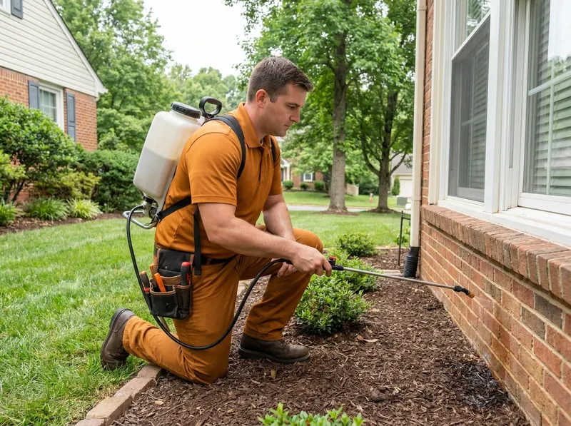 Residential Perimeter Pest Barrier in Burke, VA